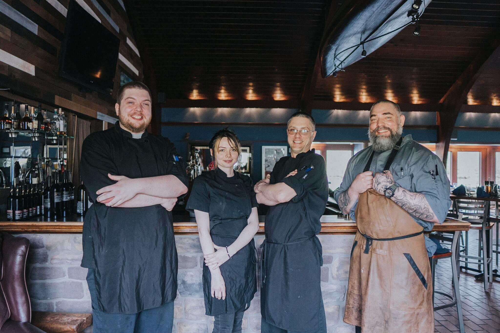 Restaurant team members at Grange Valley 