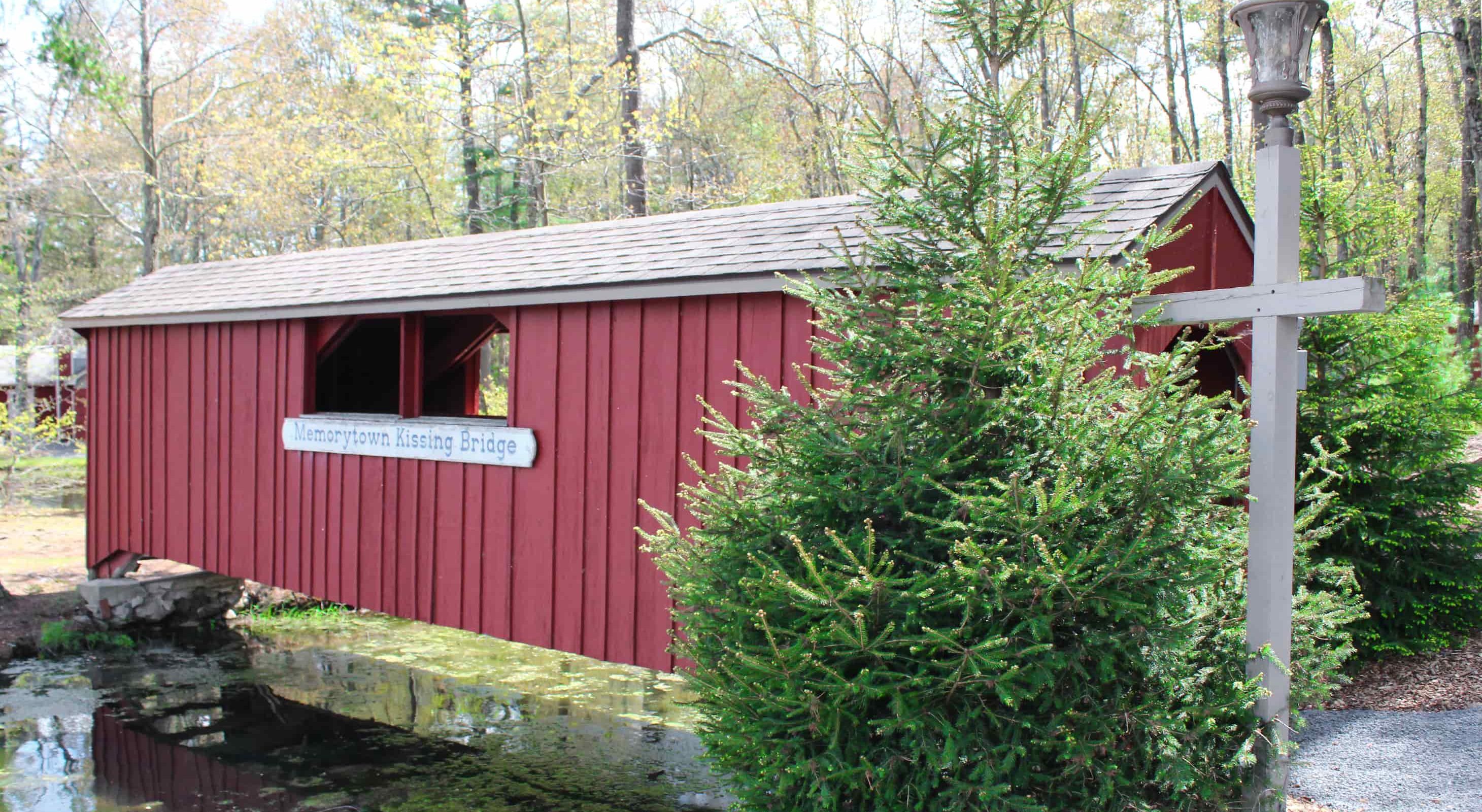 Memorytown Kissing Bridge at Mount Pocono resort