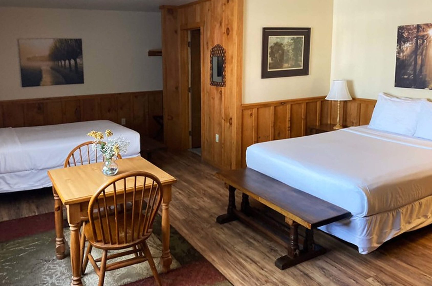 lodging at renovated Poconos hotel