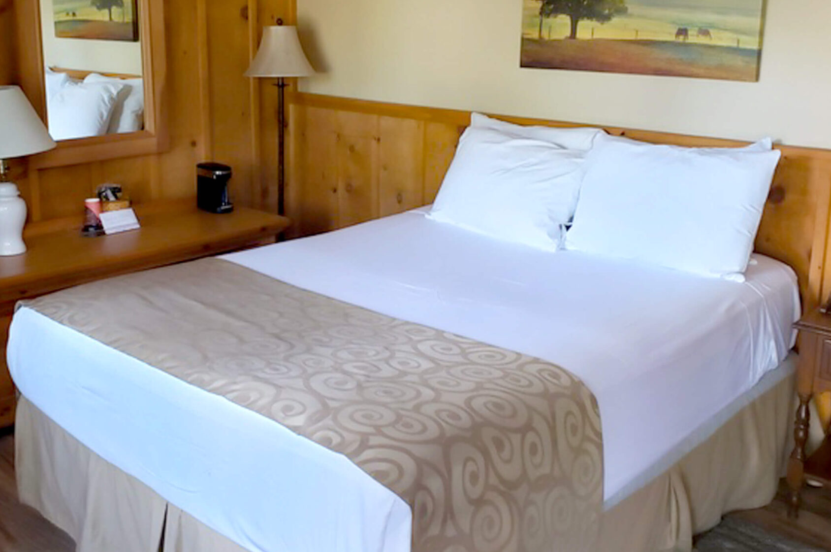 lodging at renovated Poconos hotel