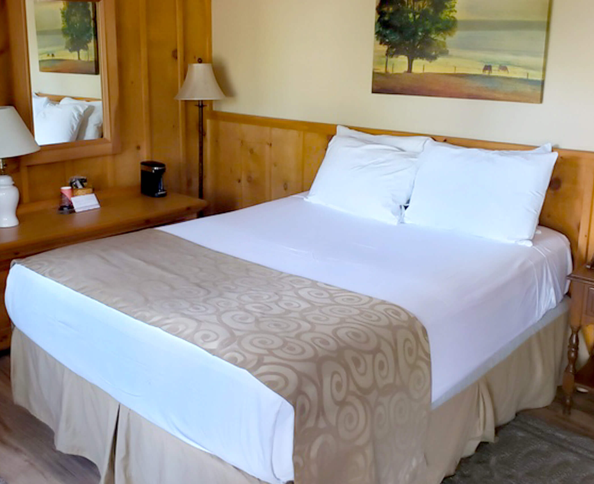 lodging at renovated Poconos hotel