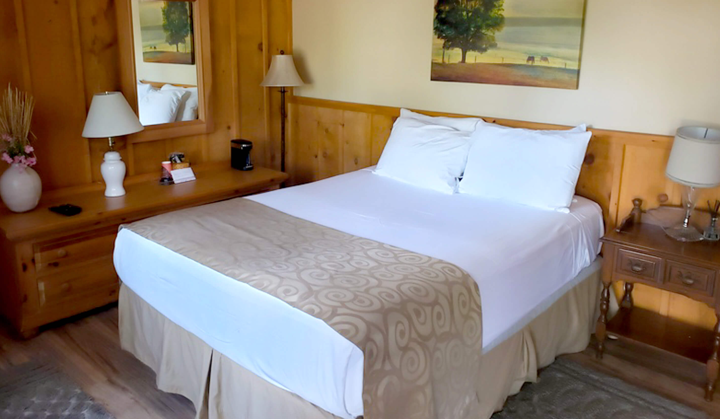 lodging at renovated Poconos hotel