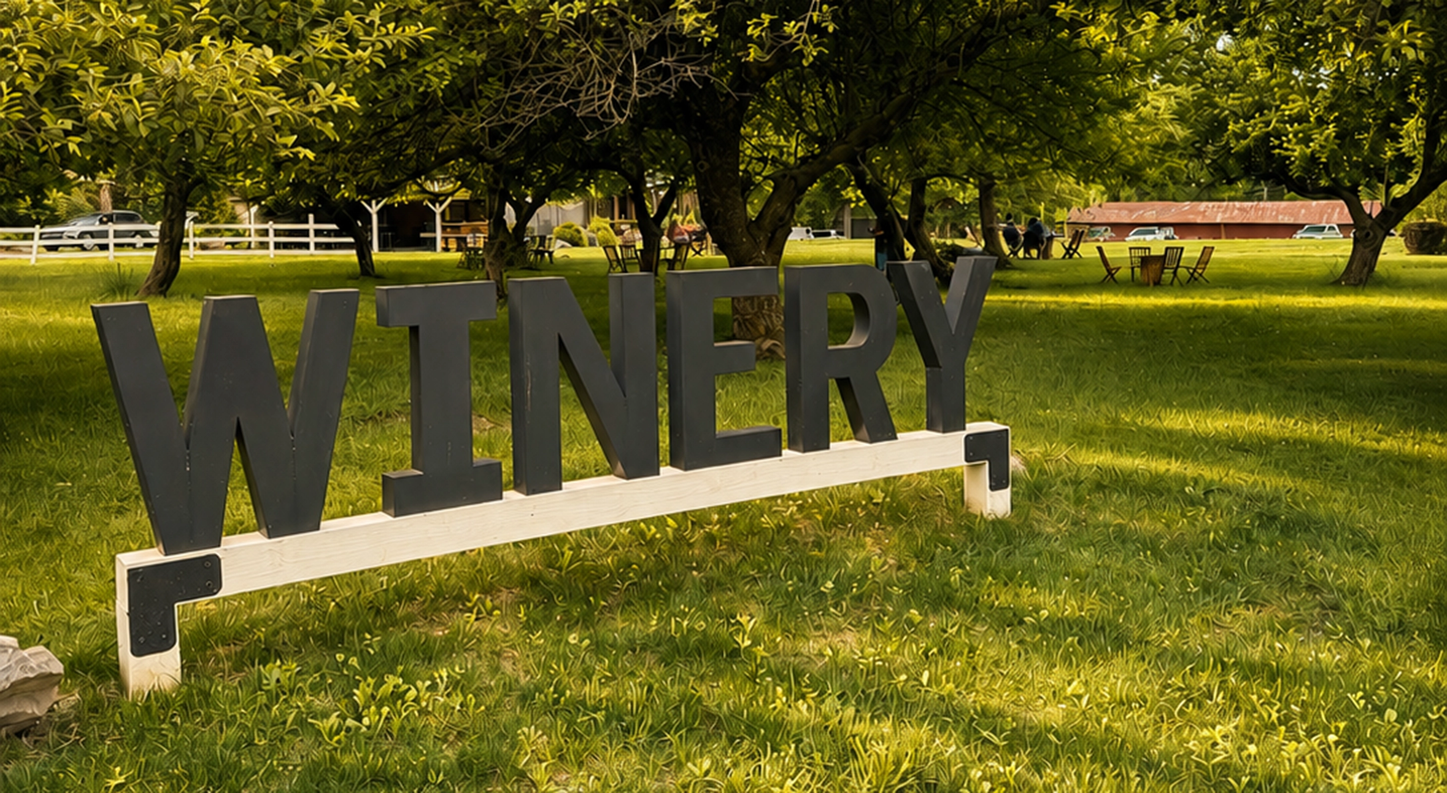Grange Valley Winery Field View