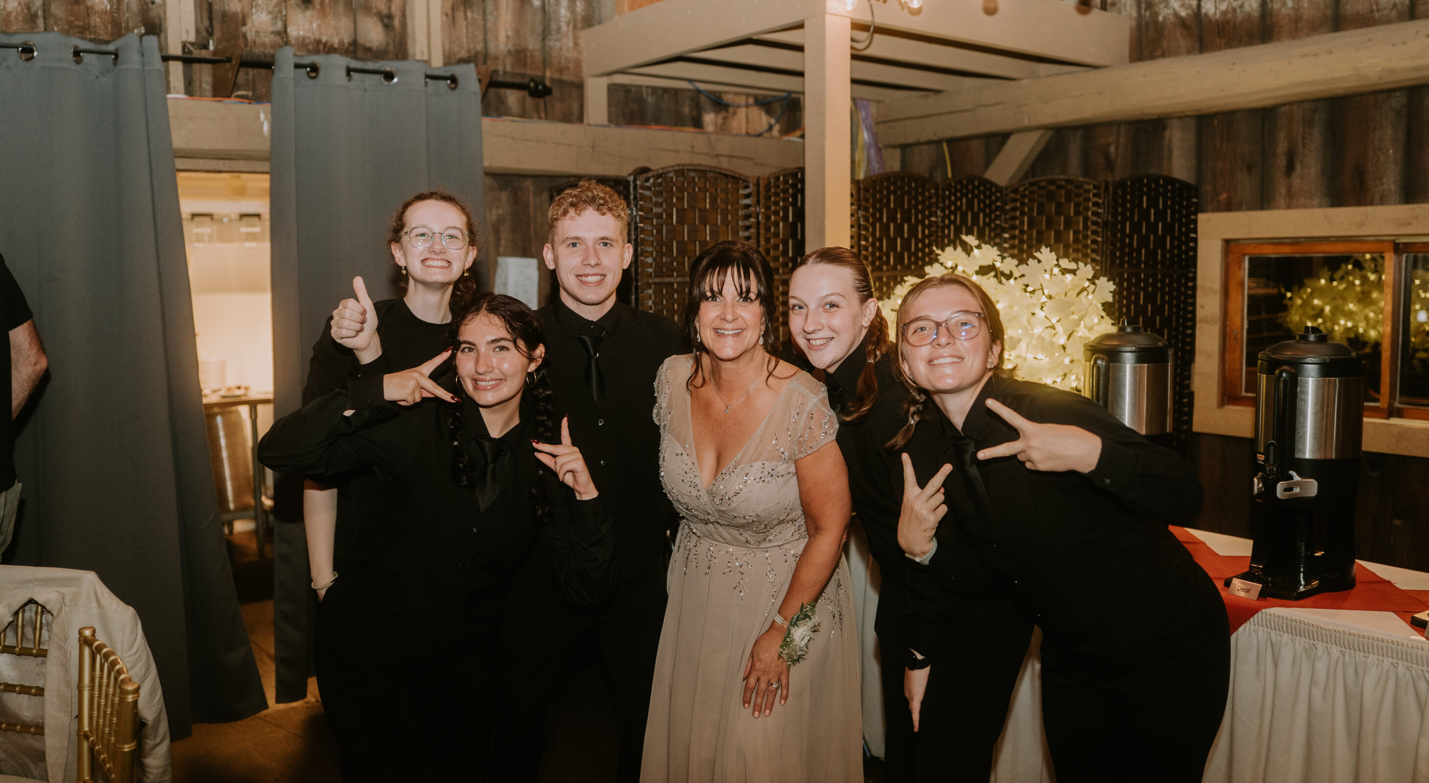 Restaurant team members at Grange Valley