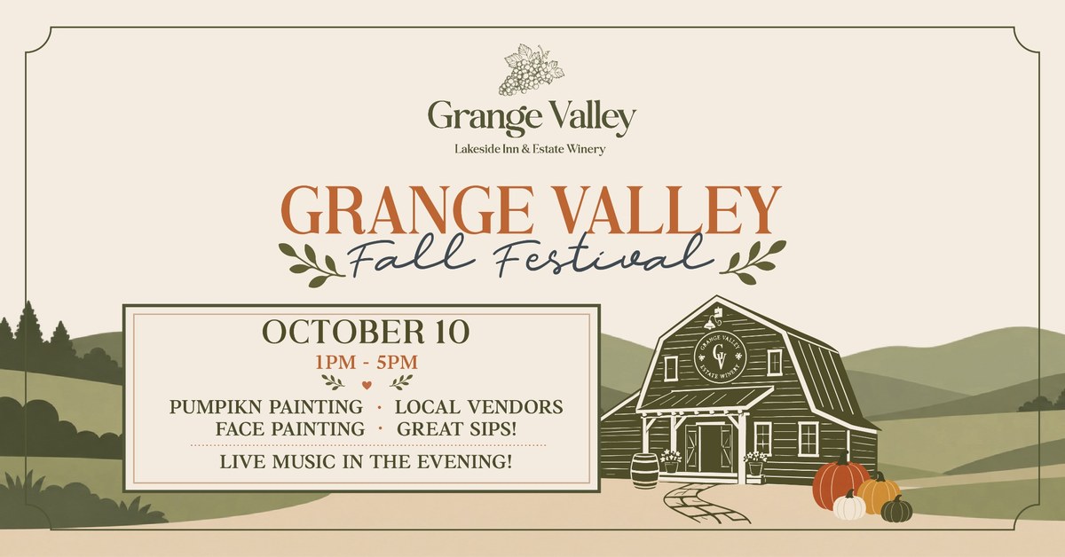 Grange Valley Fall Festival at Grange Valley Estate Winery in Mt. Pocono, PA