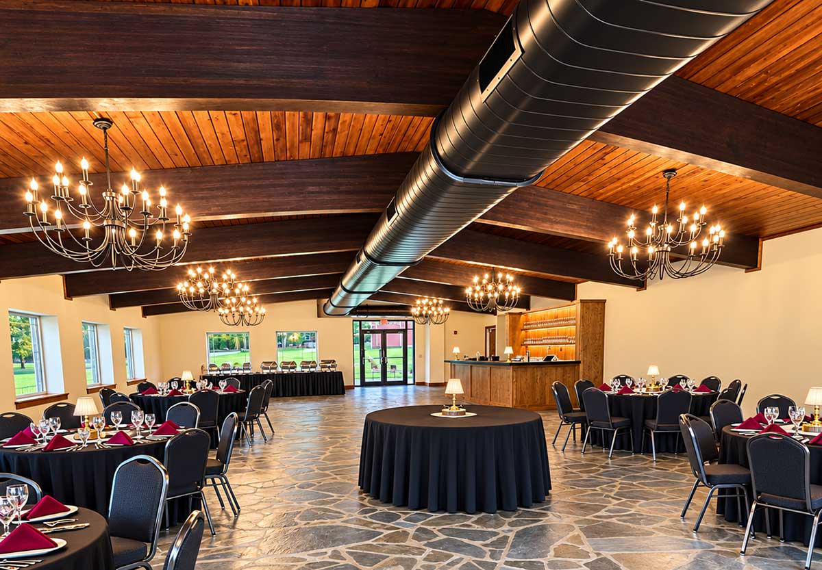 The Galleria at Grange Valley arranged for a wedding reception in Mount Pocono